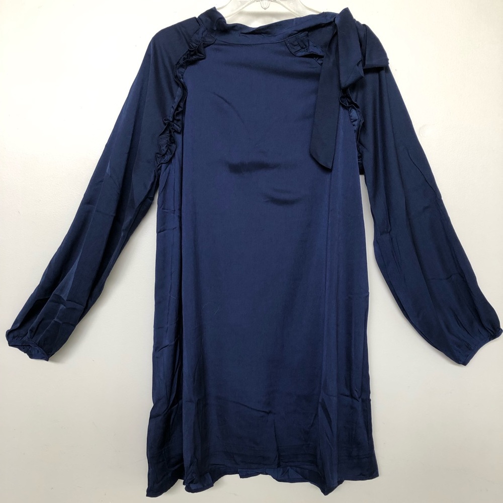 New design-Navy Blue 60’s style dress